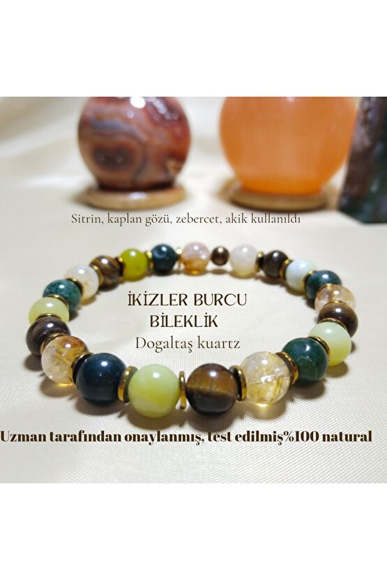 İkizler Burcu Sertifikalı Bileklik.