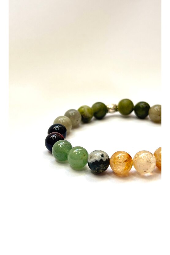 Bolluk bereket doğaltaş bileklik. Sertifikalı Orjinal doğaltaş