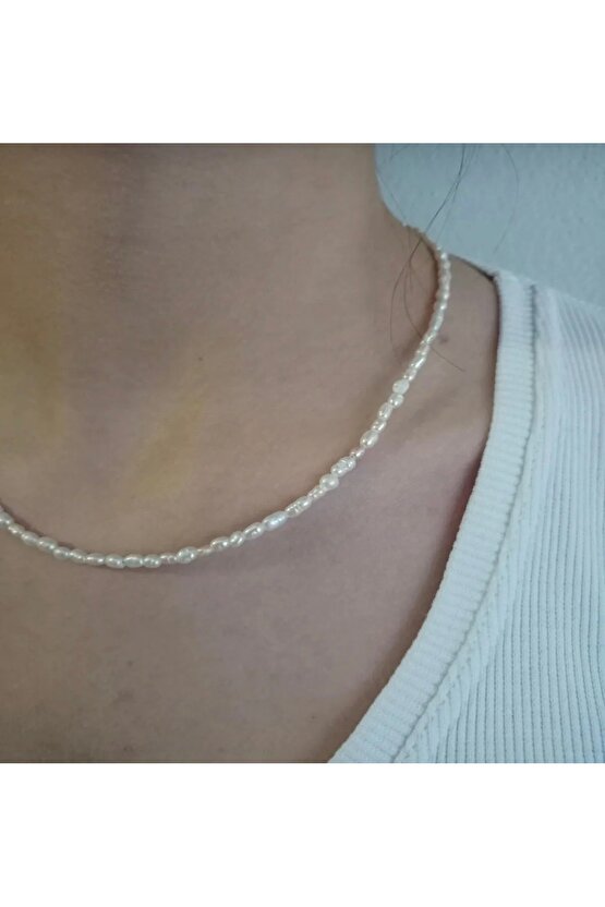 12 mm gerçek doğal tatlı su arpa inci