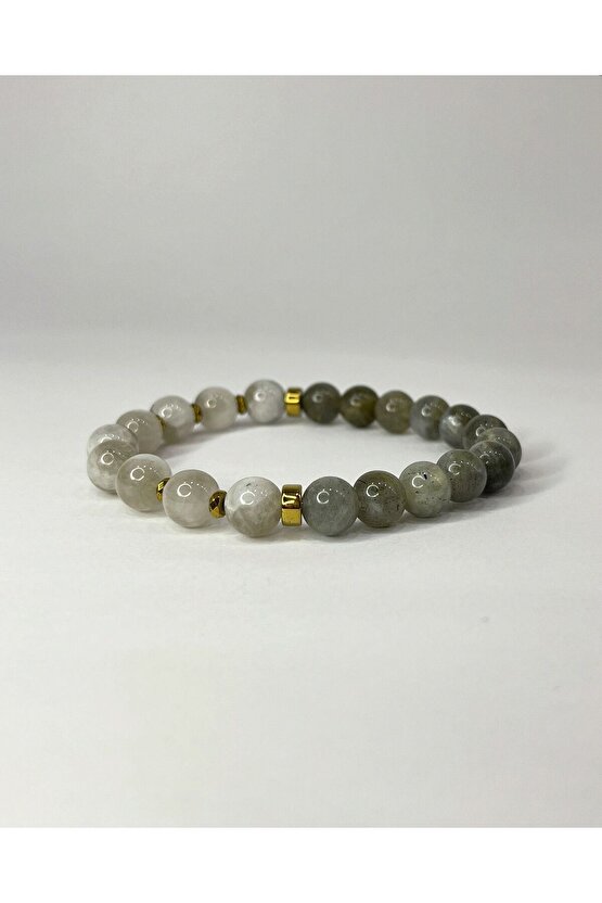 Labradorit & Ay Taşı Doğal Taş Bileklik ( Yeni Başlangıç )