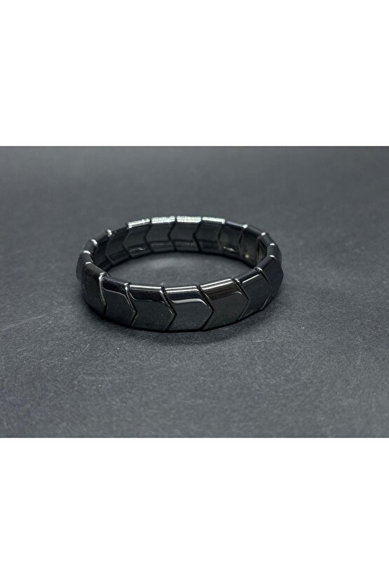 HEMATİT DOĞALTAŞ ERİL ENERJİ ZENGİNLİK BİLEKLİĞİ