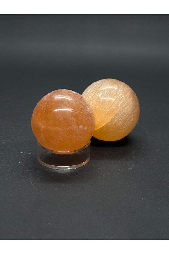 TURUNCU SELENİT KÜRE