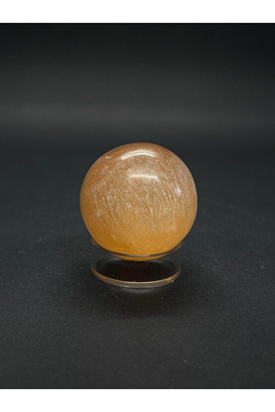 TURUNCU SELENİT KÜRE