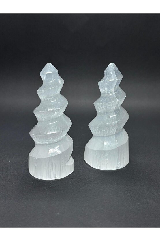 SELENİT BURGULU KULE 10CM