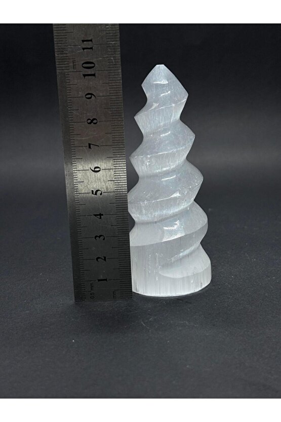 SELENİT BURGULU KULE 10CM