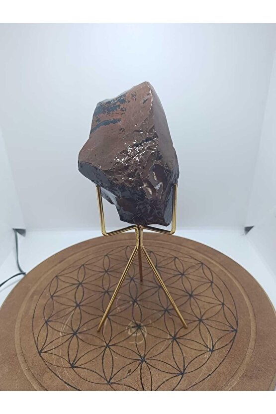 Obsidyen Duygu Taşı Doğaltaş Kütle