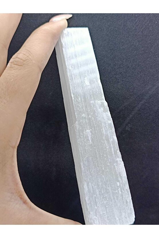 Selenit Çubuk 1 Adet Doğaltaş Kütle  80-90gr