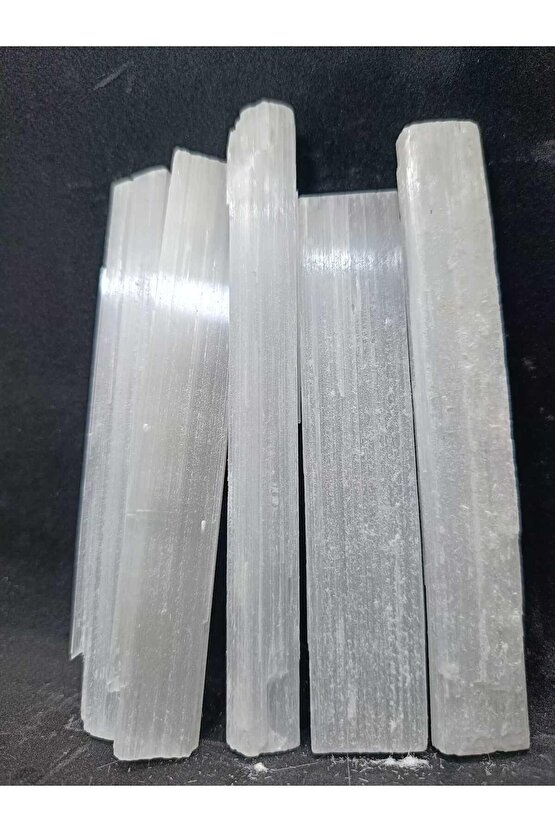 Selenit Çubuk 1 Adet Doğaltaş Kütle  25-35gr