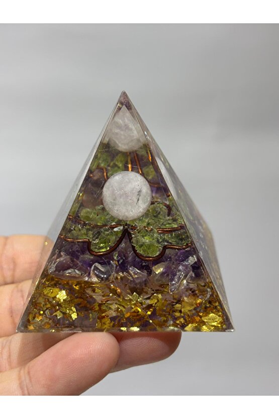 YEŞİM TAŞLI KALP ÇAKRASI ORGONİTİ