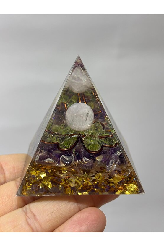 YEŞİM TAŞLI KALP ÇAKRASI ORGONİTİ