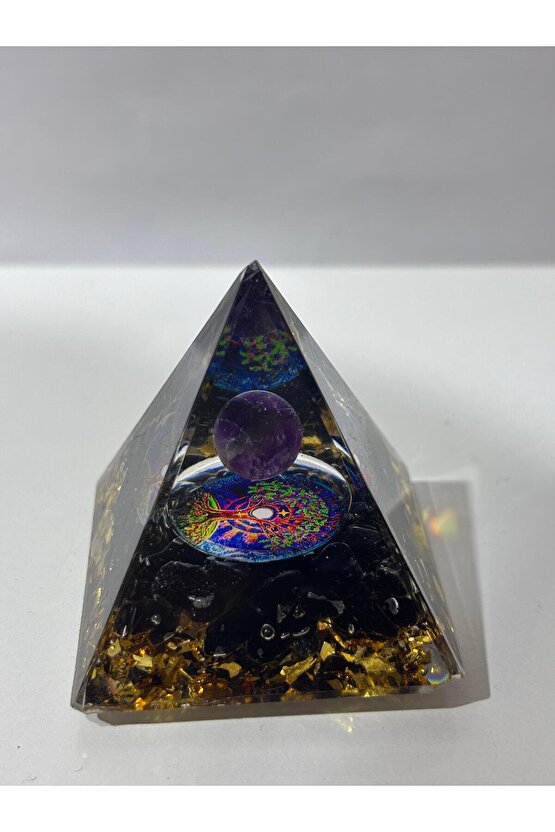 OBSİDYEN KORUMA KALKANI ORGONİTİ