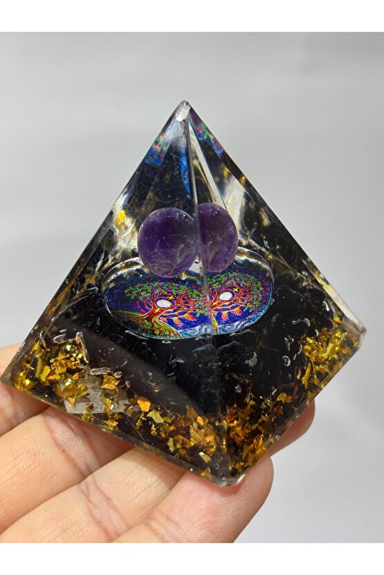 OBSİDYEN KORUMA KALKANI ORGONİTİ