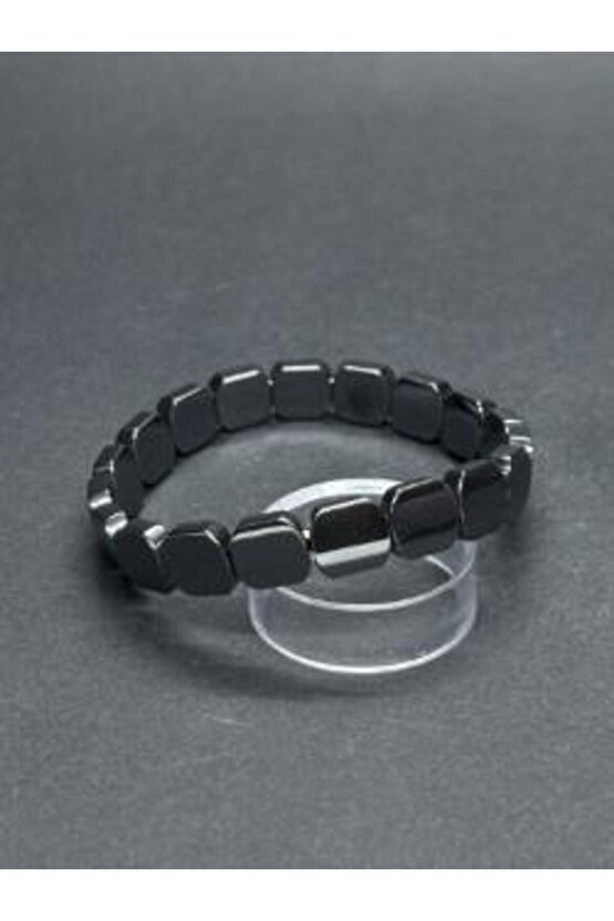 HEMATİT DOĞALTAŞ CANLILIK GÜÇ BİLEKLİĞİ