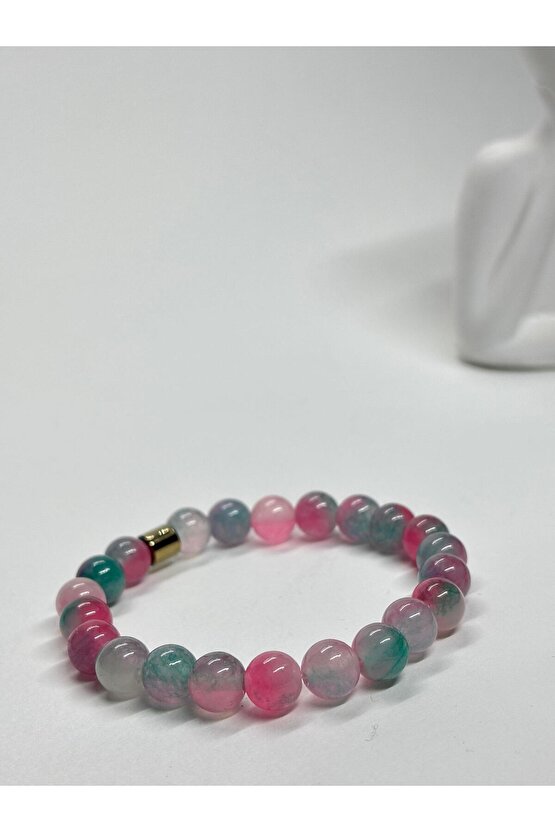 RAINBOW SELENİT AA+KALİTE DOĞALTAŞ BİLEKLİK