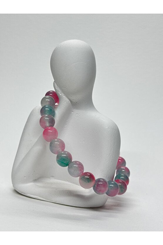 RAINBOW SELENİT AA+KALİTE DOĞALTAŞ BİLEKLİK