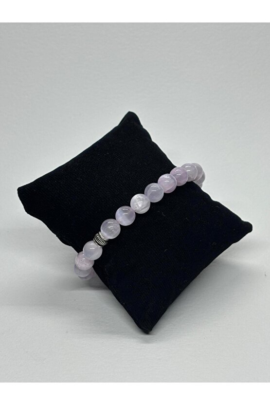 PEMBE SELENİT DOĞALTAŞ BİLEKLİK