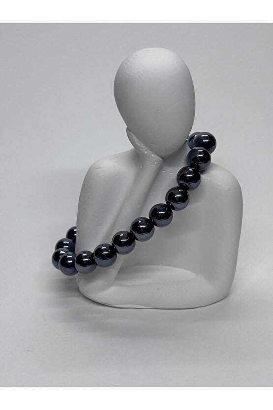 ERKEK BİLEKLİK HEMATİT DOĞALTAŞ