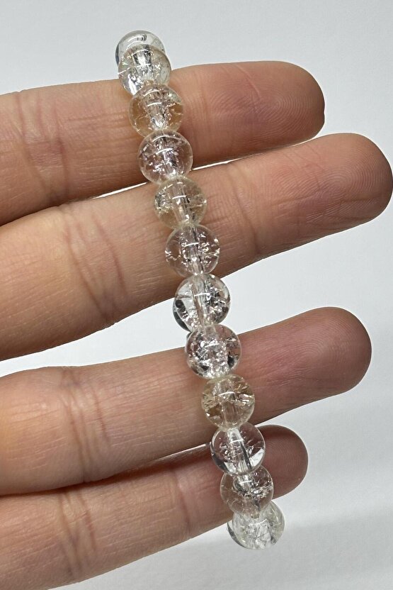 NECEF DAĞ KRİSTALI ŞANS TAŞI DOĞALTAŞ BİLEKLİK