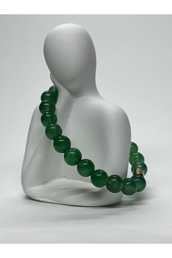 YEŞİL AKİK DOĞALTAŞ BİLEKLİK