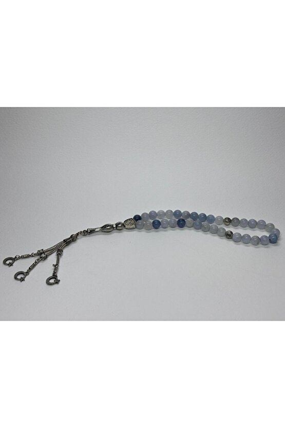 AKUAMARİN LENF SİSTEMİ DOĞALTAŞ TESBİH