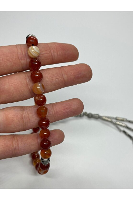 ATEŞ AKİK DOĞALTAŞ TESBİH