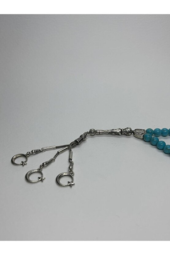 TURKUAZ NAZAR TAŞI DOĞALTAŞ TESBİH