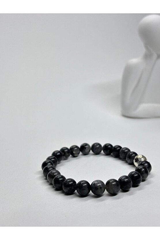 SİLVER OBSİDYEN DOĞALTAŞ BİLEKLİK