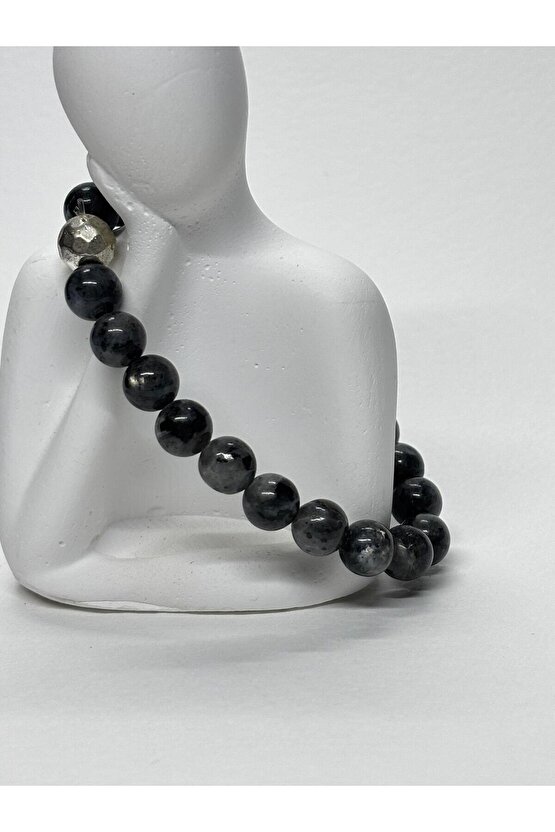SİLVER OBSİDYEN DOĞALTAŞ BİLEKLİK