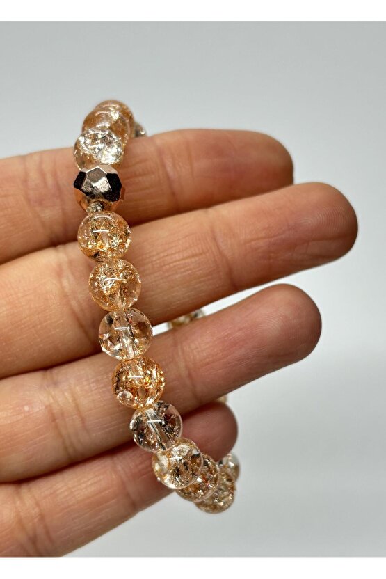 YAVRUAĞZI NECEF DAĞ KRİSTALI ŞANS TAŞI DOĞALTAŞ BİLEKLİK