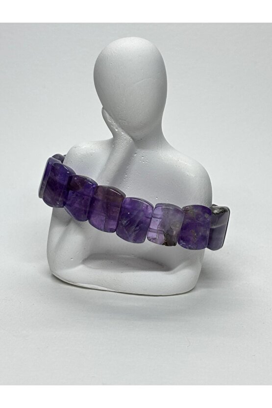 AMETİST ROLEKS DOĞALTAŞ BİLEKLİK