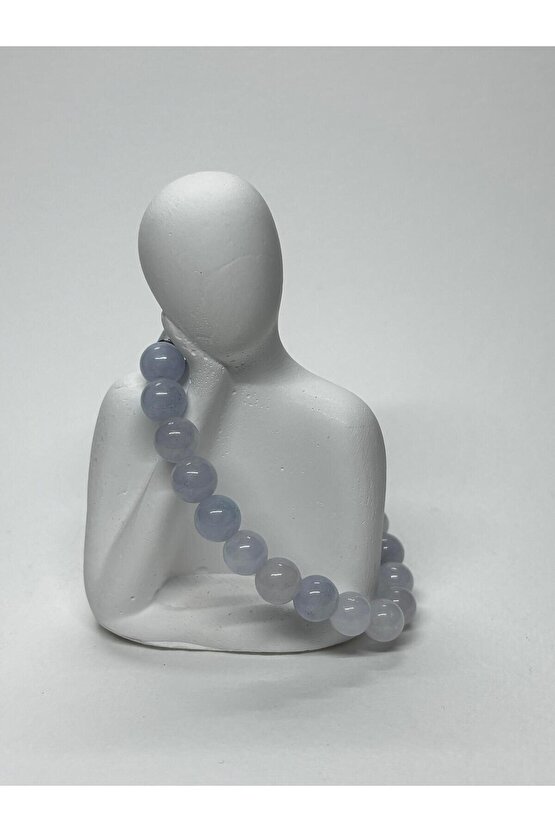 MAVİ KALSEDON DOĞALTAŞ BİLEKLİK