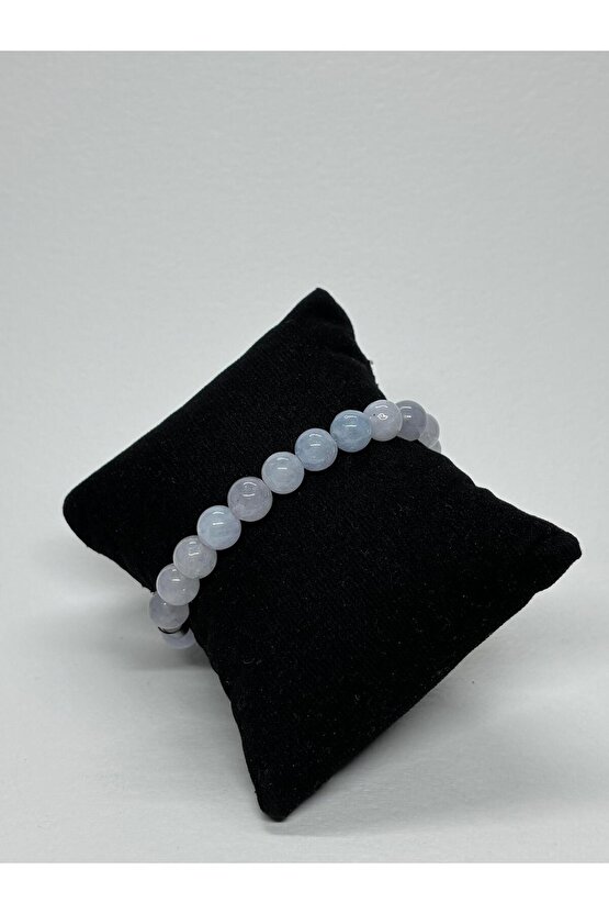 MAVİ KALSEDON DOĞALTAŞ BİLEKLİK