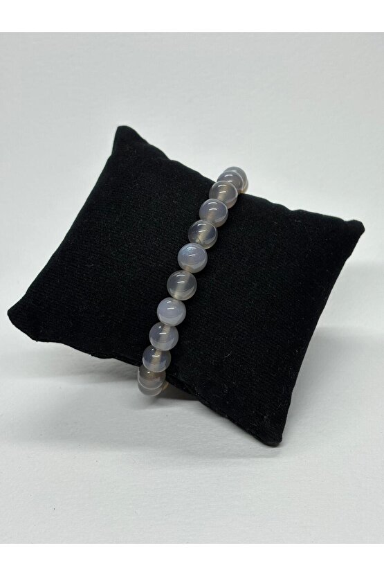 GRİ AKİK DOĞALTAŞ BİLEKLİK