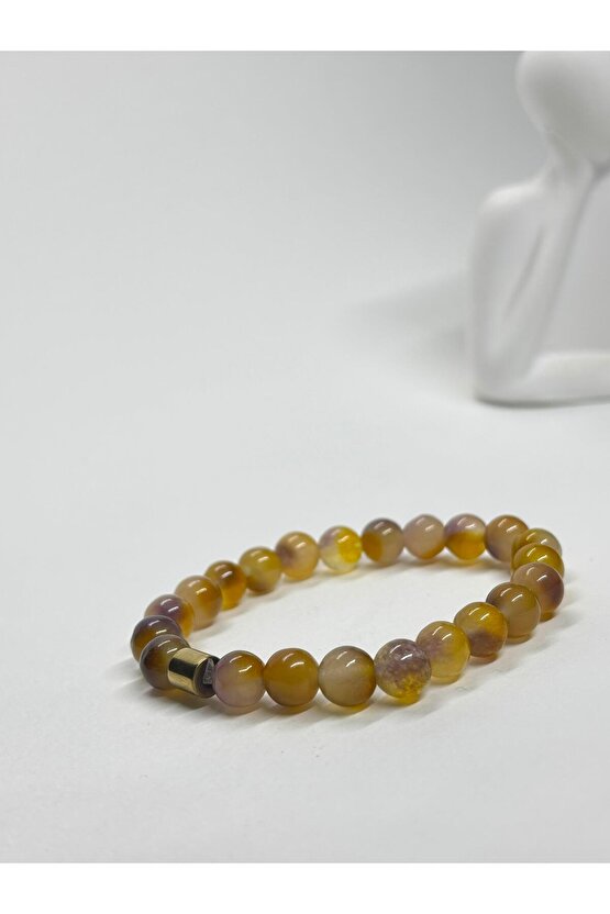 RENKLİ AKİK DOĞALTAŞ BİLEKLİK