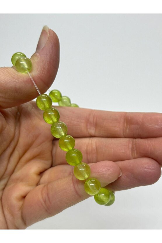 SARI AKİK DOĞALTAŞ BİLEKLİK