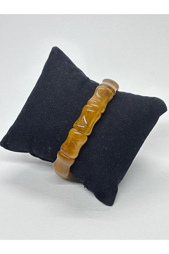 DÜZ KESİM SİTRİN ROLEKS PARA ENERJİSİ DOĞALTAŞ BİLEKLİK