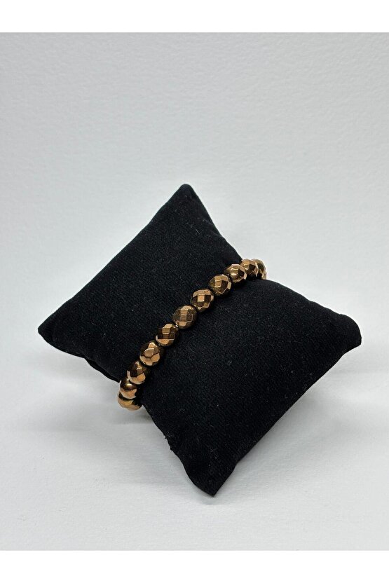 HEMATİT DOĞALTAŞ BİLEKLİK BAKIR