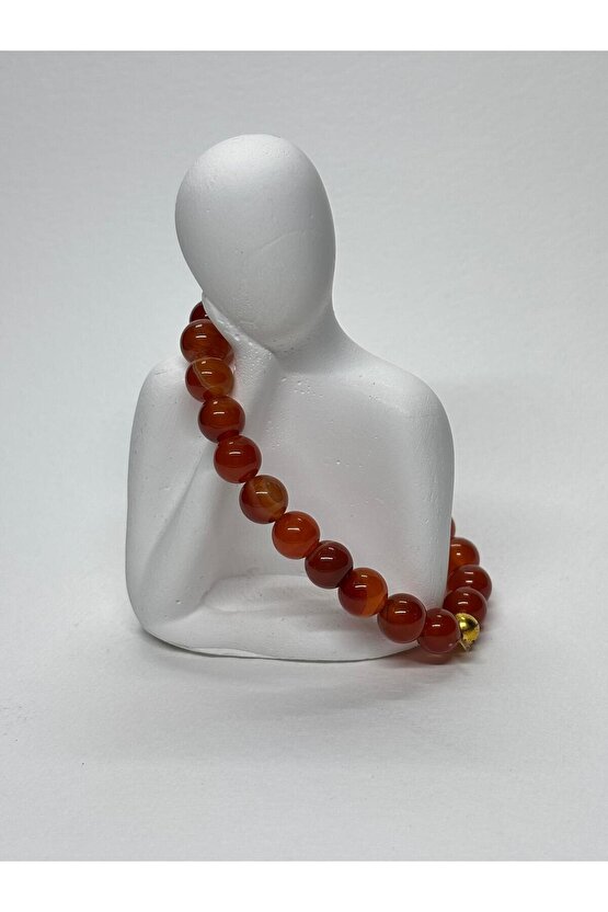 ATEŞ AKİK DOĞALTAŞ BİLEKLİK