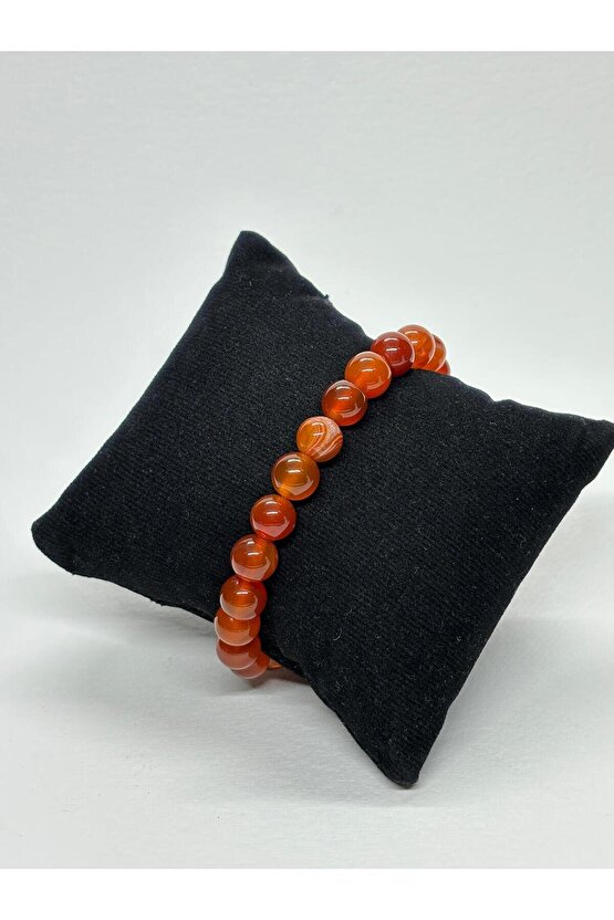 ATEŞ AKİK DOĞALTAŞ BİLEKLİK