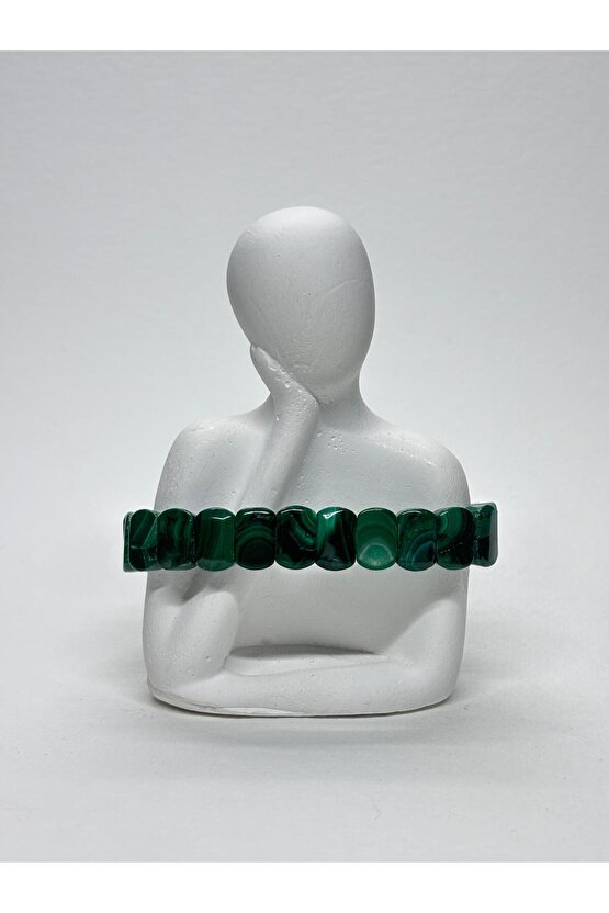 MALAHİT DOĞALTAŞ AĞRI GİDERİCİ ROLEKS BİLEKLİK