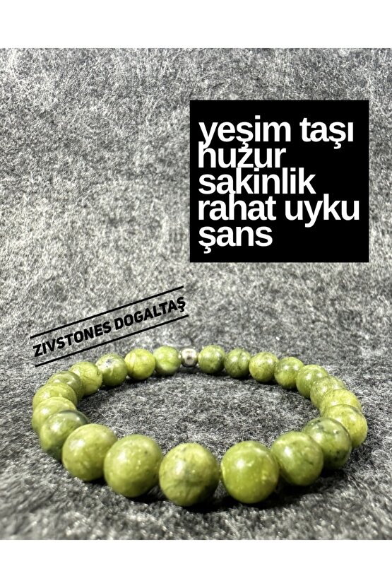 Yeşim taşı bileklik