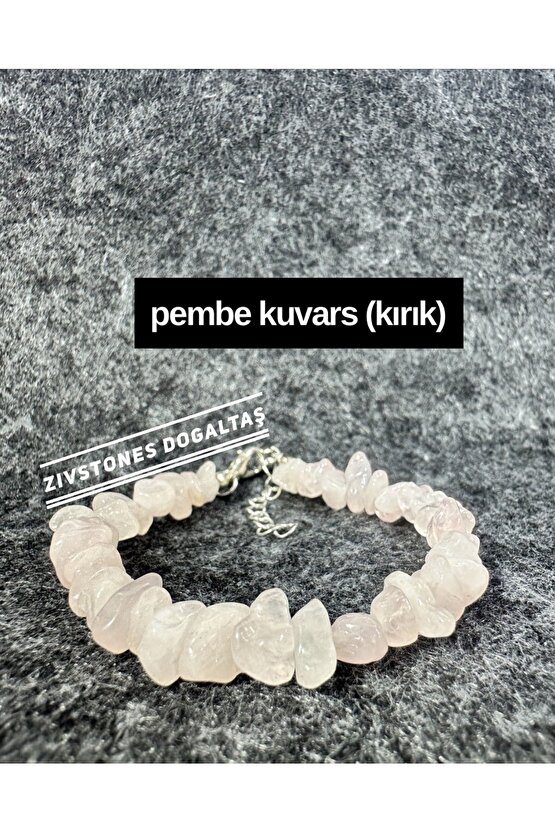 Kuvars taşı bileklik modelleri