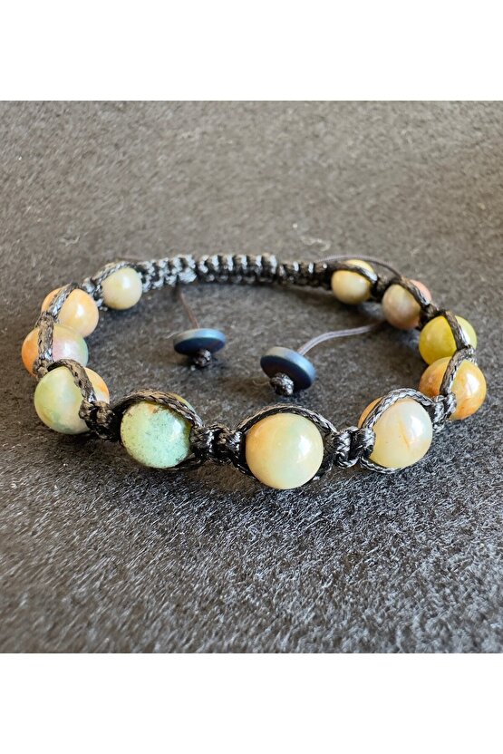 Doğaltaş bileklik{Akik taşı }