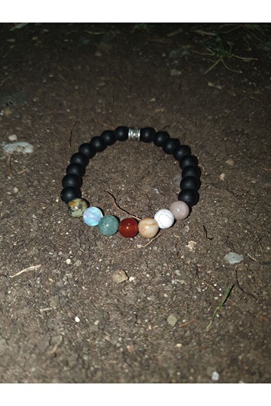 Çakra Bilekliği 8mm Doğal Taş