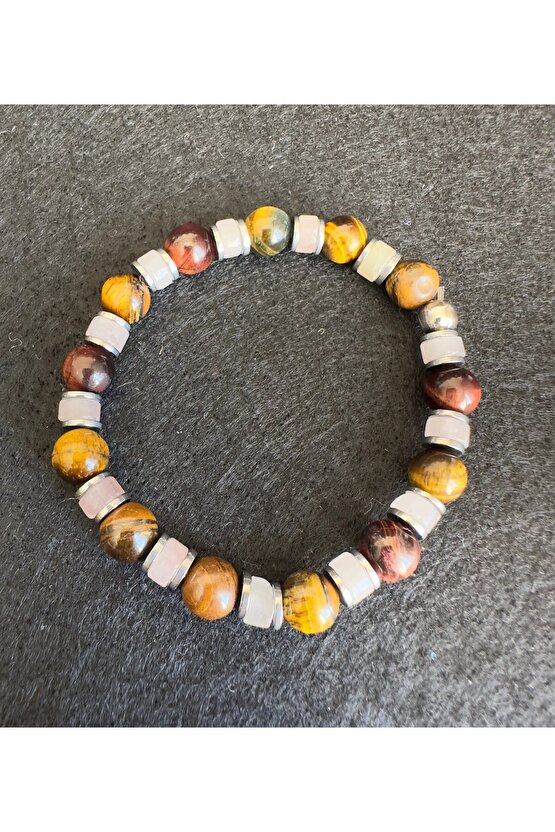 Doğaltaş Çakra bileklik modeli