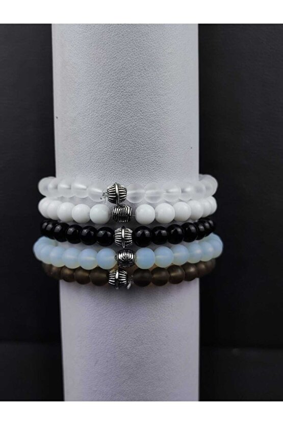 5li Set Bijuteri Hediyelik Bileklik Unisex Aksesuar Bijuteri Bileklik