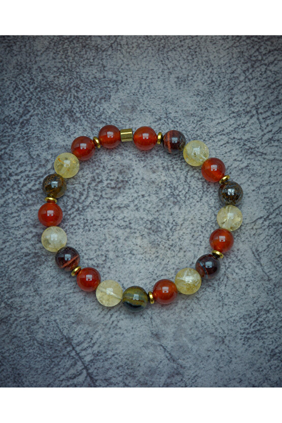 Kendine güvenen, yaratıcı ve lider ruhlara ASLAN burcu bilekliği