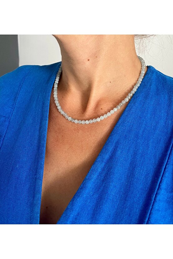 AQUA Marine doğaltaş kolye