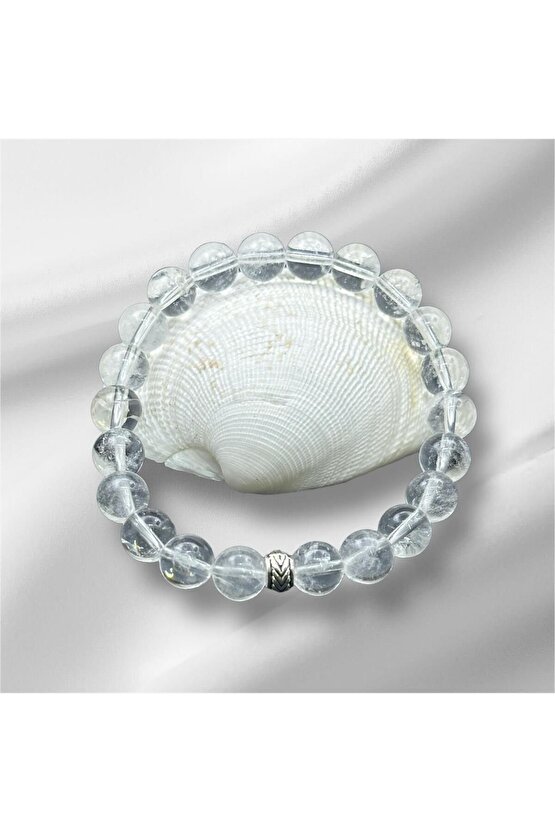 Sertifikalı Kristal Kuvars Doğaltaş Bileklik