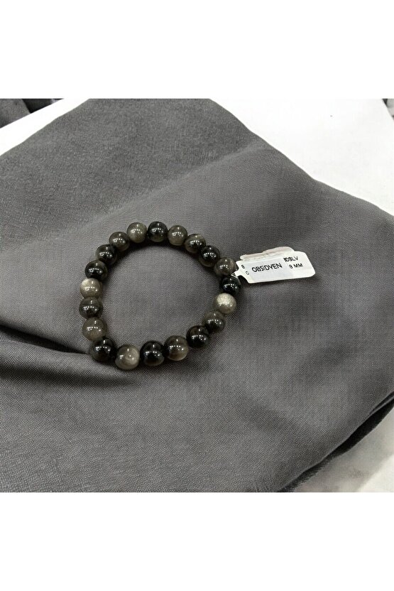 AuraStone Obsidyen 8mm Doğaltaş Bileklik